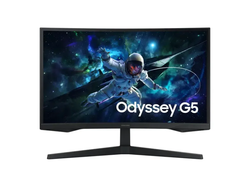 Monitor Gamer Samsung Odyssey G5, 27 , Qhd, 165hz Cor Preto